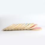 Wooden Kids Balance Stepping Stones Toys 6 Colors Stepping Stones Balance