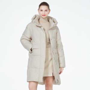 Wholesale All Shapes Woman Winter Coat  Versatile Down Jacket  Hide Fat With Furry Pockets from china suppliers