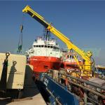 Marine 31M ISO9001 Hydraulic Telescopic Truck Crane