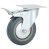 Buy cheap Locking Swivel Casters Insitutional Apparatus Castor Furniture Wheels 3in from wholesalers