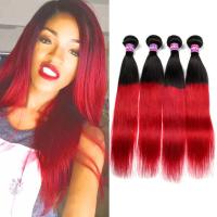 Buy cheap Black Dark Roots Ombre Human Hair Extensions Ombre Hair Weave For Black Women product
