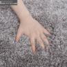 Buy cheap Plush Absorbent Grey Tufted Washable Bath Mats For Washroom from wholesalers