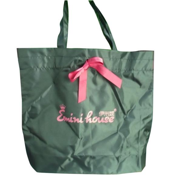 Buy cheap Custom 210D Supermarket Butterfly Bow Printing Ribbon Nylon Storage Bags from wholesalers