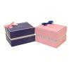 Buy cheap Custom Girlfriend Gift Box Packaging Hard Bow Pink Cardboard Packing With Lid from wholesalers