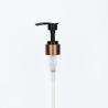 Buy cheap 24/410 Black and Gold High-necked Electroplated Aluminum Plastic Pump Head for Shower Gel Bottle from wholesalers