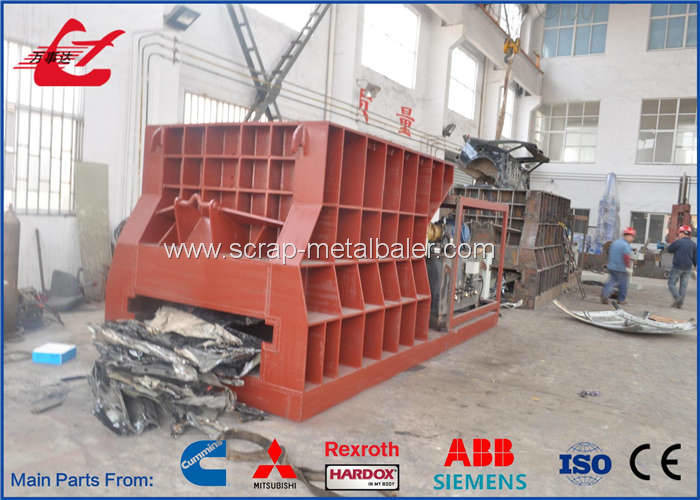 Round / Square Steel Scrap Metal Shear Box Shear For Propane Tanks Gas Tanks