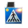 Buy cheap High Luminance 5W 18V Solar Pedestrian Crossing Sign Easy Installation from wholesalers