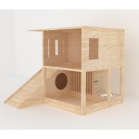 Buy cheap Indoor 6mm 9mm Plywood Hideout Rabbit Hideaway Pets At Home product