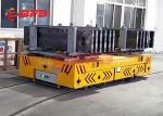 Heat Resistance Rail Transfer Trolley , Heavy Steel Motorized Rail Transfer Cart