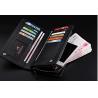 Buy cheap Creative Business pu zipper wallet men wallet long section clutch wallet zipper tide from wholesalers