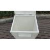 Buy cheap All Weather White PE Rattan Storage Box White Aluminum Frame from wholesalers