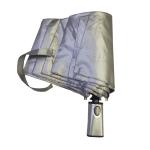 Windproof UV Protection Pongee Automatic 3 Fold Umbrellas For Adults