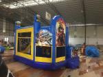 Justice League Teen Titans Inflatable Jumping Castle For Kids Bouncy Castle