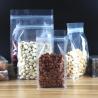 Buy cheap Food Packaging Zipper Transparent Resealable Plastic Bags Food Grade Flat Bottom Zip Lock Plastic Clear Bag from wholesalers