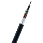 Outdoor armoured 24 cores single mode fiber optic cable GYTA GYTA