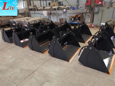 China skid steer attachments skid loader 4 in 1 bucket attachments ,bucket for skid steer loader manufacturer