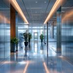 Eco-Smart Stainless Steel Cladding, Recyclable, Silver, for Green Buildings