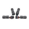 Buy cheap industrial grade Waterproof 8 Pin Circular Connector M12 Female Molded Cable lvds display connector from wholesalers