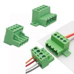 5.08mm Pitch Fixed Flange Screw Terminal Blocks Panel Mounting