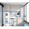 Buy cheap Beige Wood Grain Balcony Cabinet With Multi-Appliance Integration from wholesalers