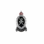 Black Design Custom Senior Military Officer Commemorative Badge