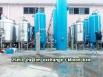 UPVC Pipe Ion Exchange Ro Plant , di water filter system SGS Approved
