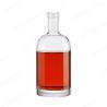 Buy cheap Glass Collar 500ml 700ml 750ml Round Barrique CT Spirit Glass Bottle for OEM/ODM from wholesalers