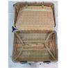 Buy cheap Hight Quality 4 Double Wheels Hard Shell PC Aluminum Frame Tsa Lock Adult Travelling Red Suitcases Luggage from wholesalers