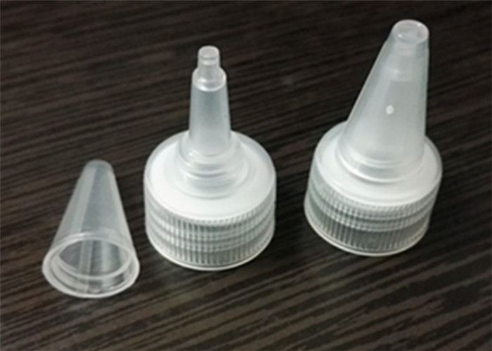 Translucent Clear Recycle Bottle Caps , Twist Off White Color 18 410 Cap