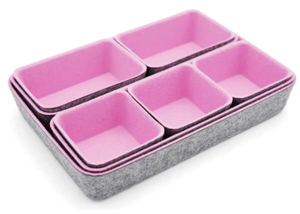 Buy cheap Makeup 3mm EN71 Felt Drawer Trays For Drawers Dividers from wholesalers