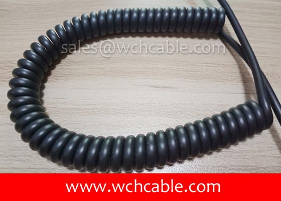 Extremely Pure Copper Conductors 300V UL Certified Spiral Cable with AWM