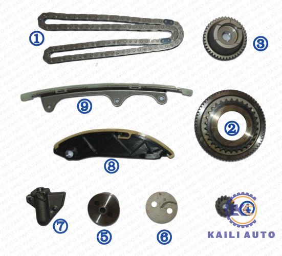 Buy cheap 4N15 Engine Timing Chain MITSUBISHI TRITON L200 STRADA PAJERO SPORT III 1140A081 108L 1141A040 from wholesalers