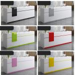 Front Desk Reception Consultation Customizable Simple Bar Cabinet for Company