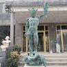 Buy cheap Bronze Perseus Medusa Statue Life Size Metal Greek Sculpture Outdoor Garden Decoration Spot Goods from wholesalers