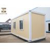 Buy cheap Yellow Prefabricated Container House , Shipping Container Prefab For Temporary House from wholesalers