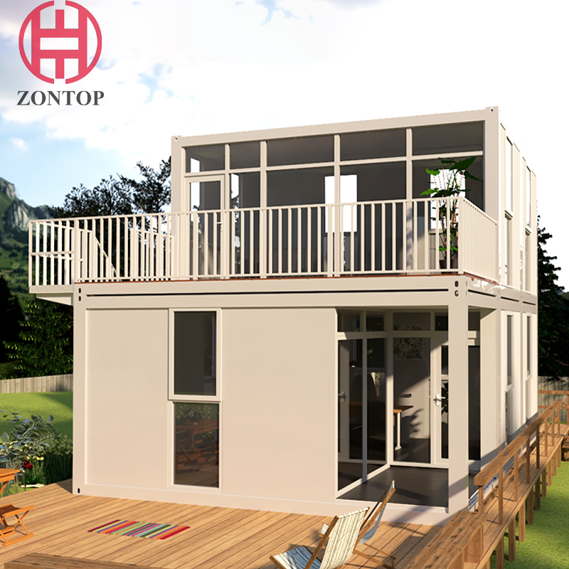 Zontop Quick Install Luxury Design For Canteen Shopping Mall Building Warehouse Steel Shipping Container