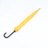 Buy cheap Yellow Curved Handle Umbrella Lady Fashion Plastic J Handle With Leather Cover from wholesalers