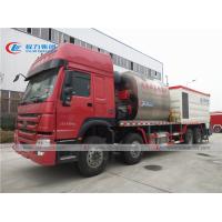 Buy cheap Howo 8X4 371HP 8000 Liters Asphalt Tank 12CBM Gravel Bucket product