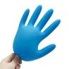 Buy cheap Blue 4 Mil Disposable Nitrile Gloves Chemical Resistance from wholesalers
