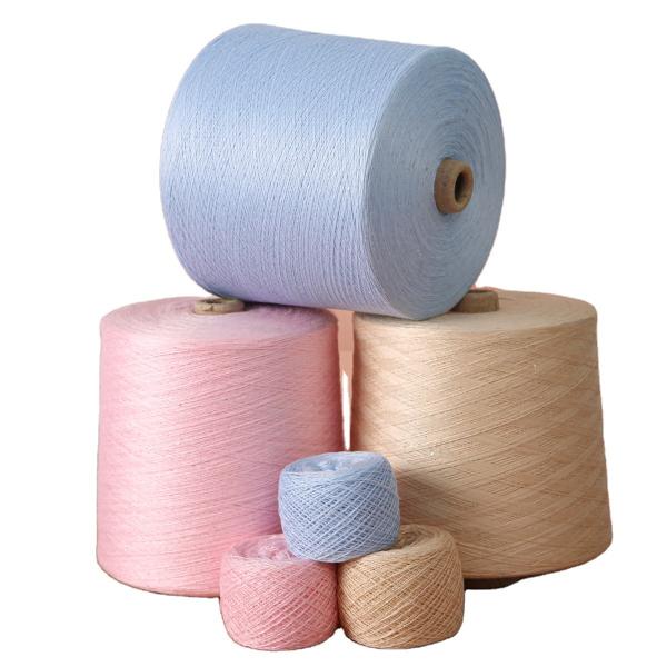 Buy cheap Washable Lightweight Spun Dyed Yarn , Moistureproof Handspun Cotton Yarn from wholesalers