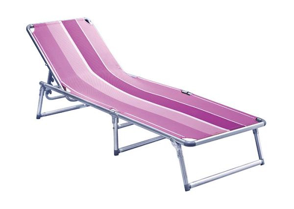 Buy cheap OEM ODM Aluminium And Textilene Sun Loungers Chair UV Resistant from wholesalers