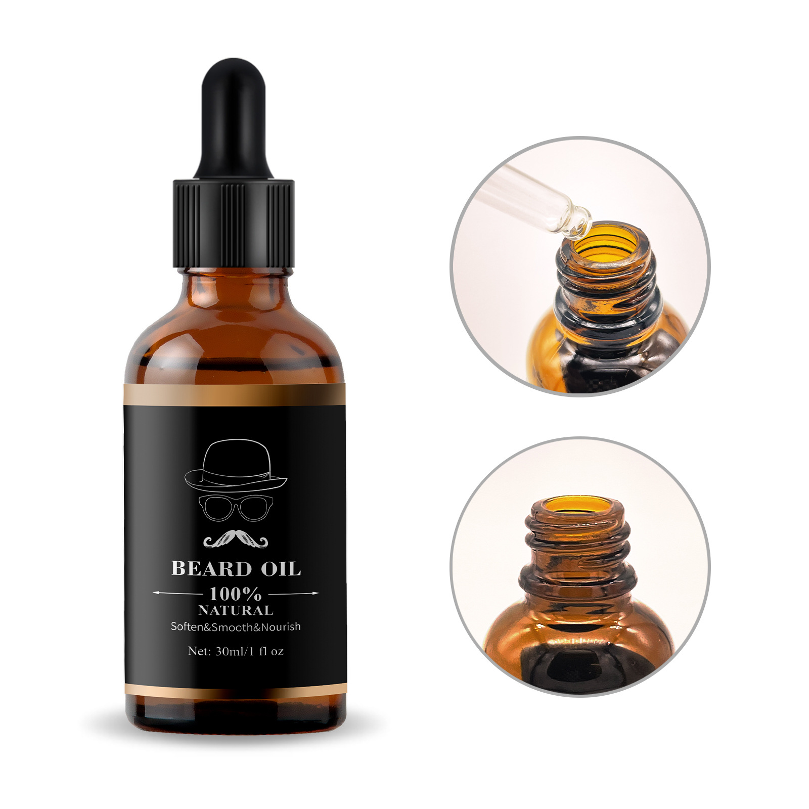 Beard grooming oil for men