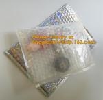 Factory Transparent Cosmetic k clear bubble bags/Hot sale Slider Zipper Bag