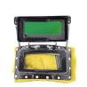 Buy cheap Solar Powered Leather Welding Mask Glasses Head Wearing Foldable Full Face Mask With Flip Type Cover from wholesalers