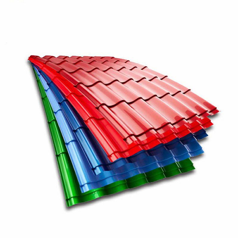 Zinc Metal Corrugated Steel Roof Tiles GI Galvanized Iron Sheet For Roofing Material