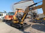 Mini digger CAT 303 hydraulic earthmoving machinery for sale1TON 2TON 3TON.used