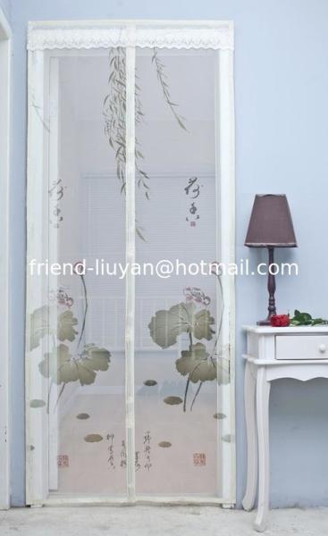 Buy cheap Polyester Mesh Screen Door, Magnetic Door Curtain, Durable Use Magnetic Screen Door from wholesalers