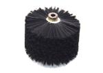 Spiral Round Cylindrical Dust Cleaner Brush , Industrial Roller Brushes