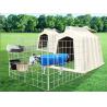 Buy cheap Livestock ISO Plastic Calf Shelters Poly Dome Calf Hutch from wholesalers