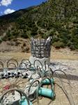 Light Blue 328KG 1300-1500mm 12units Concrete Pile Breaker